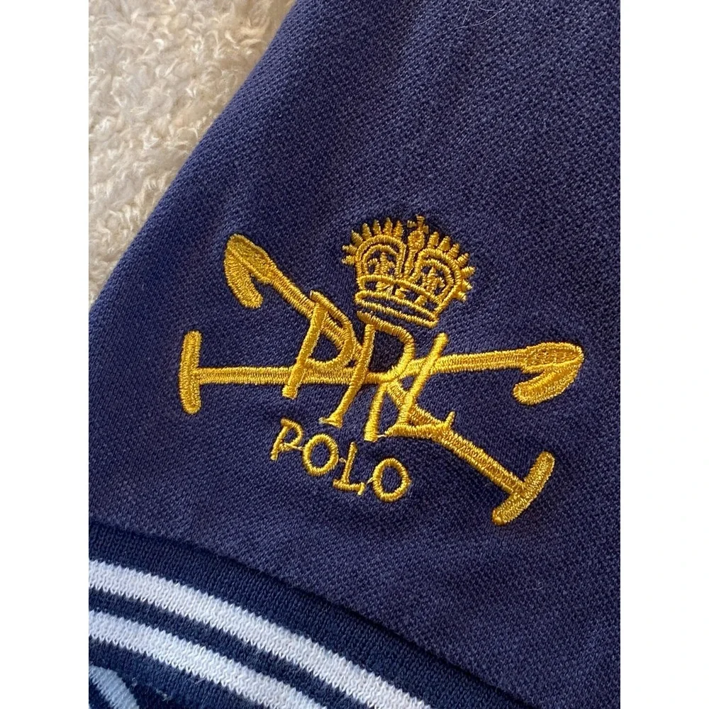 Polo Ralph Lauren Bleecker Polo Challenge Cup  1967 SZ XXL Equestrian Stripe
